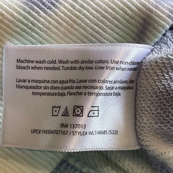 WILDFOX Women’s NWT Peri Shibori Tie-dye Hoodie Size XS - Picture 5 of 10